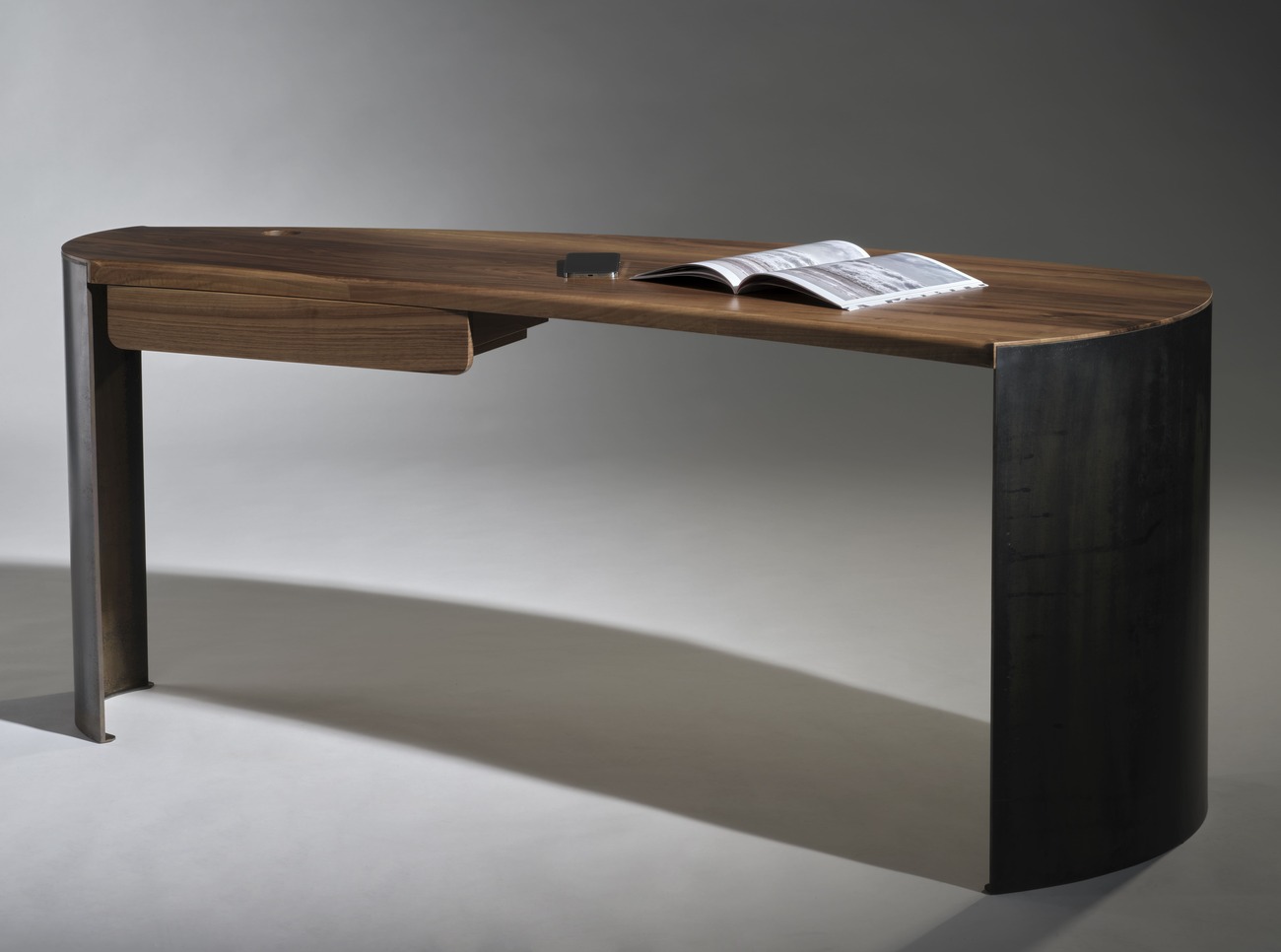 bibliothèque original ultra design moderne bureau-arrondi-masnada-artisan
